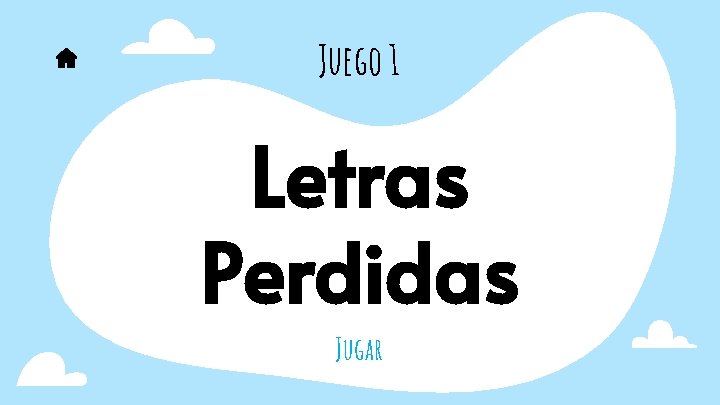 Juego 1 Letras Perdidas Jugar 