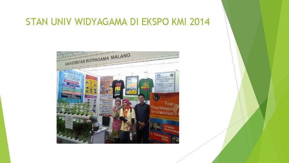 STAN UNIV WIDYAGAMA DI EKSPO KMI 2014 