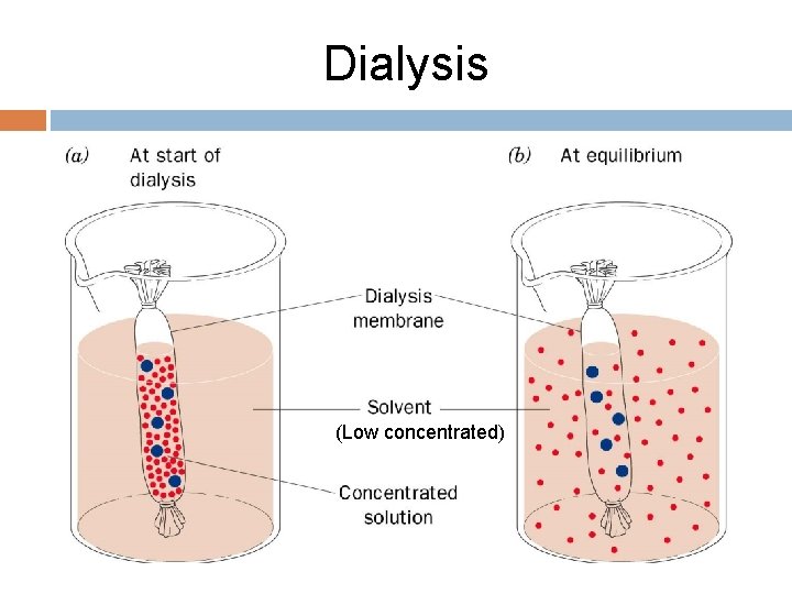 Dialysis (Low concentrated) 