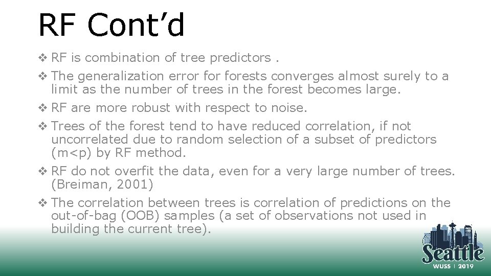 VARIABLE SELECTION USING RANDOM FOREST IN SAS By