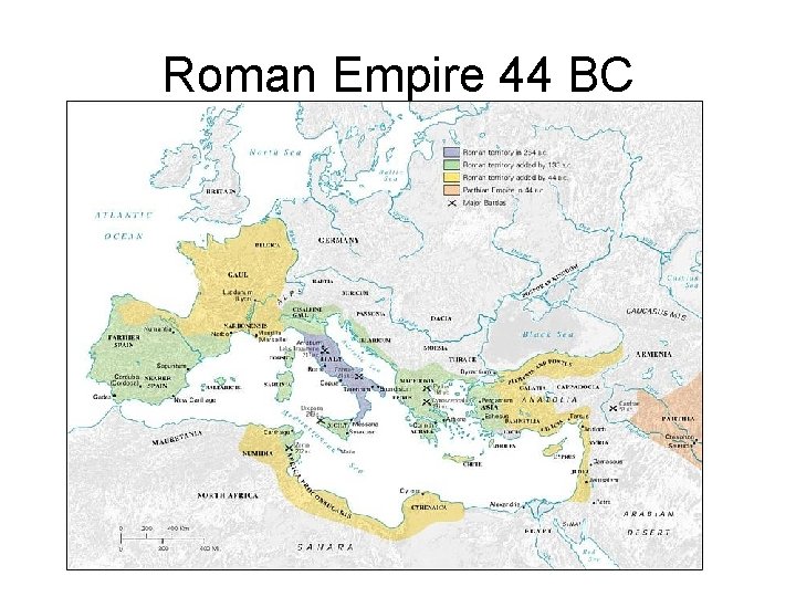 Roman Empire 44 BC 