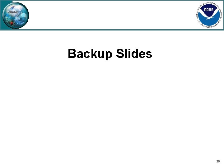 Backup Slides 28 