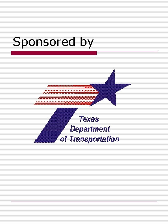 Sponsored by 