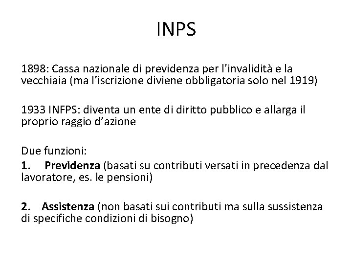 INPS 1898: Cassa nazionale di previdenza per l’invalidità e la vecchiaia (ma l’iscrizione diviene