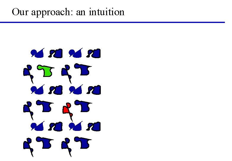 Our approach: an intuition 