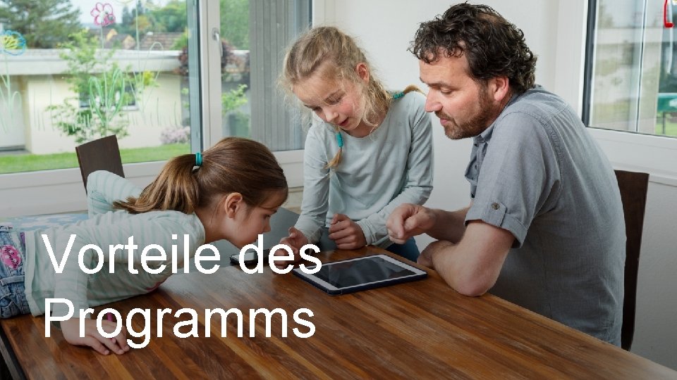 Vorteile des Programms 