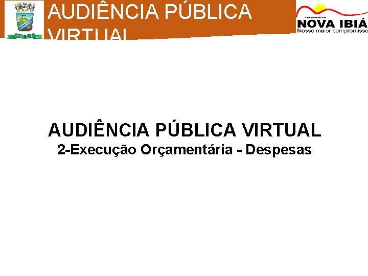 AUDIÊNCIA PÚBLICA VIRTUAL Avaliação de Cumprimento de Metas Fiscais – 3º Quadrimestre/2020 AUDIÊNCIA PÚBLICA