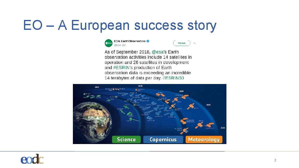 EO – A European success story 2 