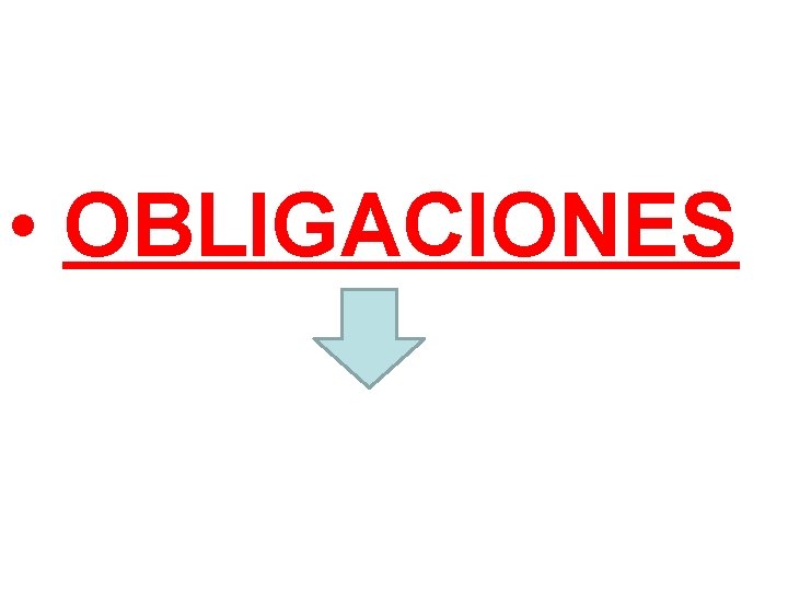  • OBLIGACIONES 