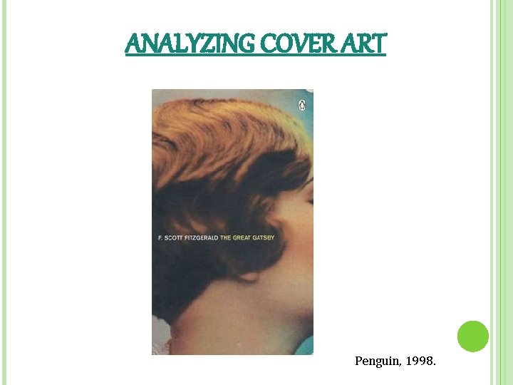 ANALYZING COVER ART Penguin, 1998. 