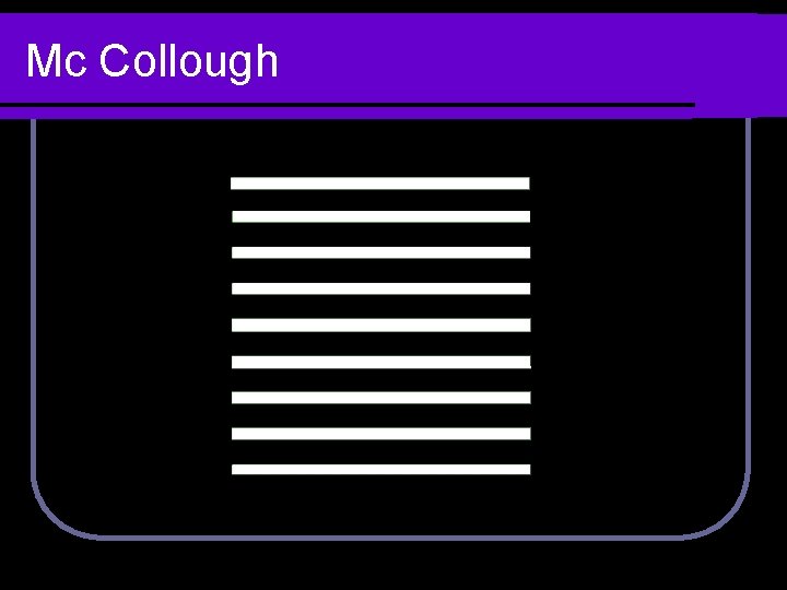 Mc Collough 