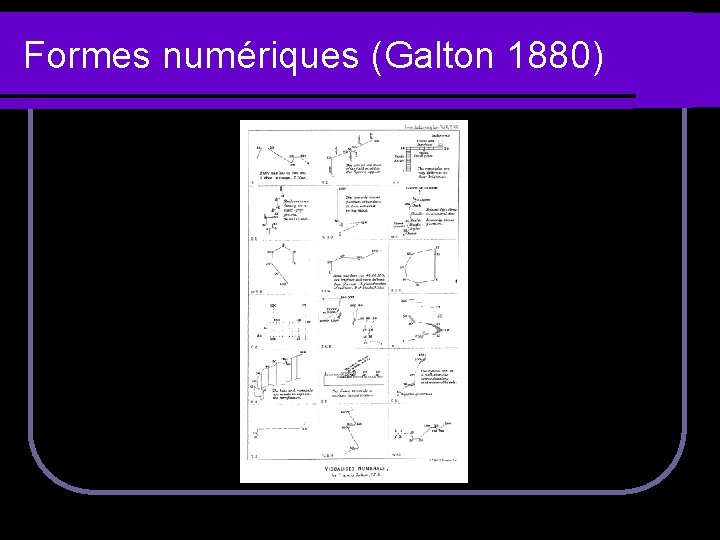 Formes numériques (Galton 1880) 