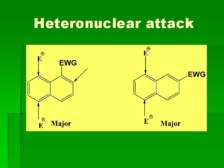 Heteronuclear attack Heteronuclear attack