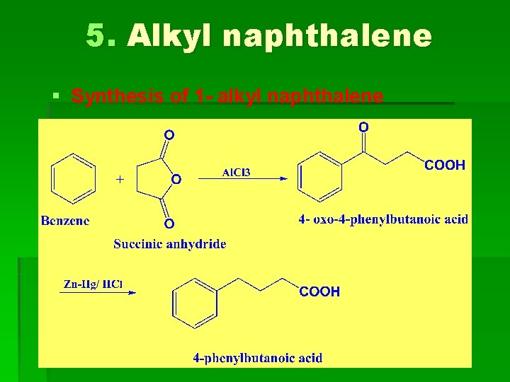 5. Alkyl naphthalene § Synthesis of 1 - alkyl naphthalene 5. Alkyl naphthalene § Synthesis of 1 - alkyl naphthalene