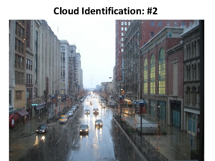 Cloud Identification: #2 