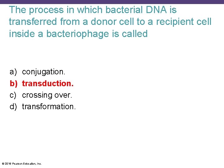 The process in which bacterial DNA is transferred from a donor cell to a