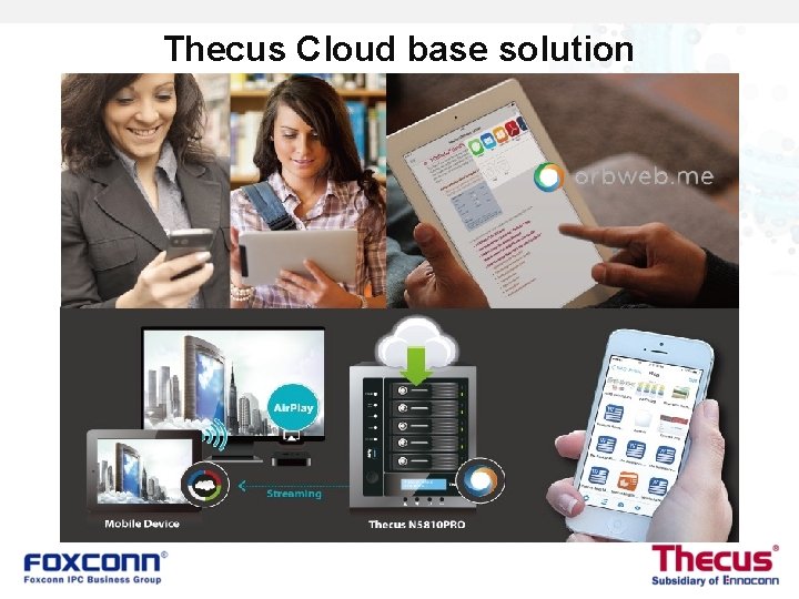 Thecus Cloud base solution 
