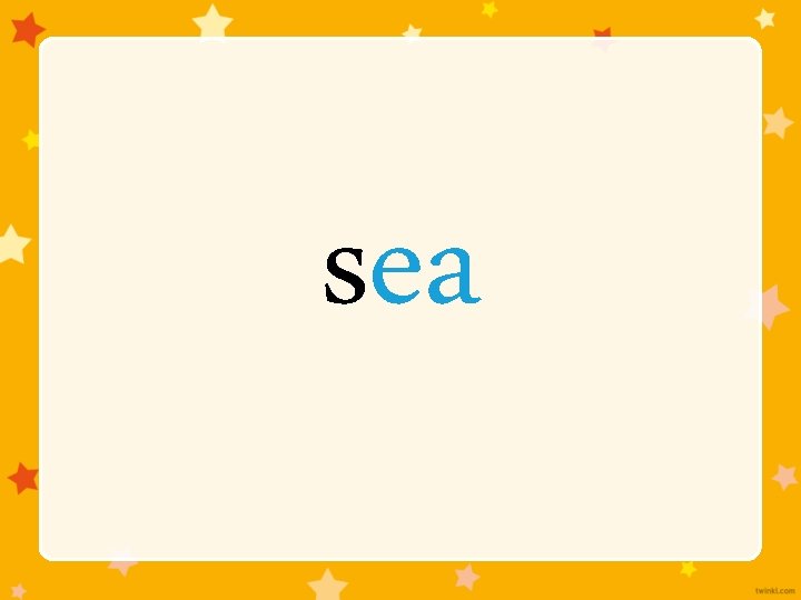 sea 