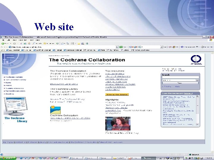 Web site 