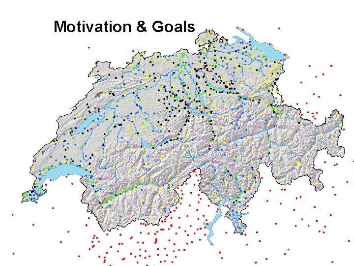 Motivation & Goals Meteo. Swiss started integrating public and private partner stations into their