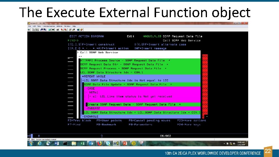The Execute External Function object 22 The Execute External Function object 22