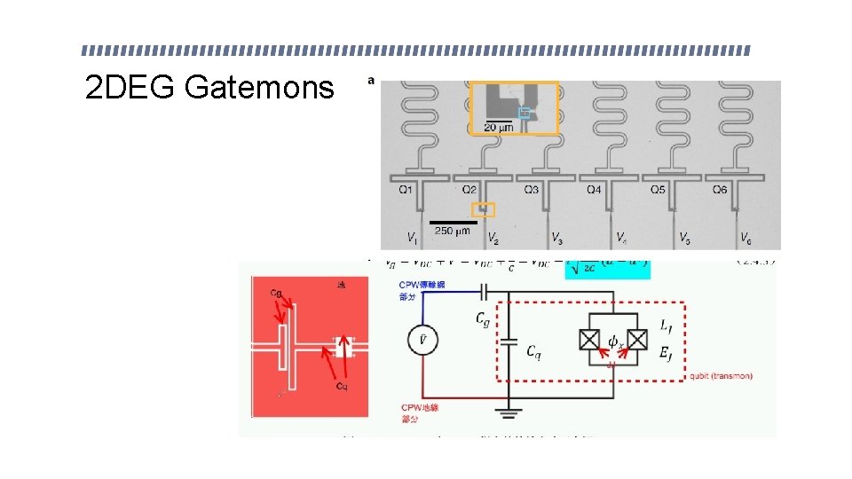 2 DEG Gatemons 