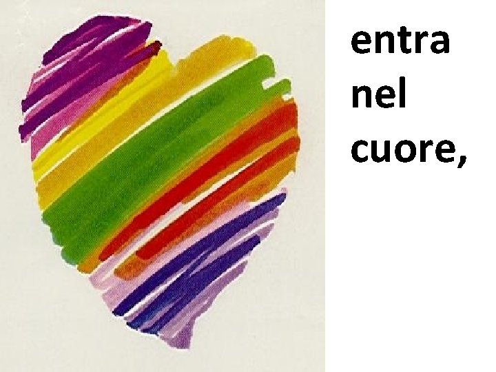 entra nel cuore, 