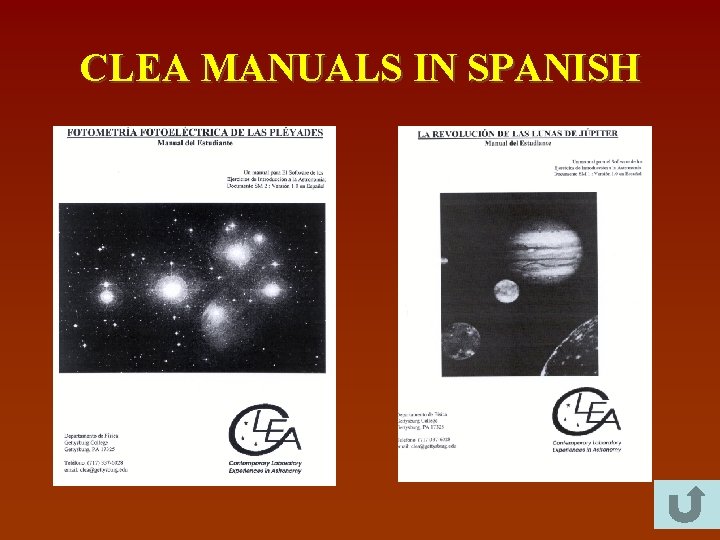 CLEA MANUALS IN SPANISH 