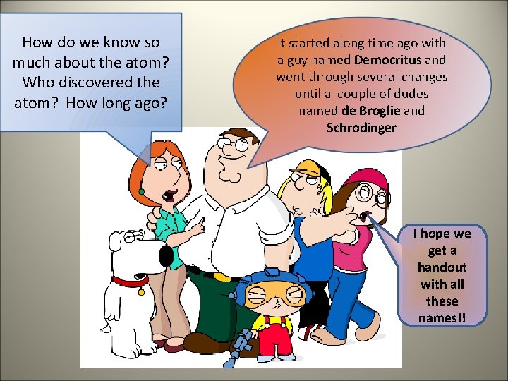 How do we know so much about the atom? Who discovered the atom? How
