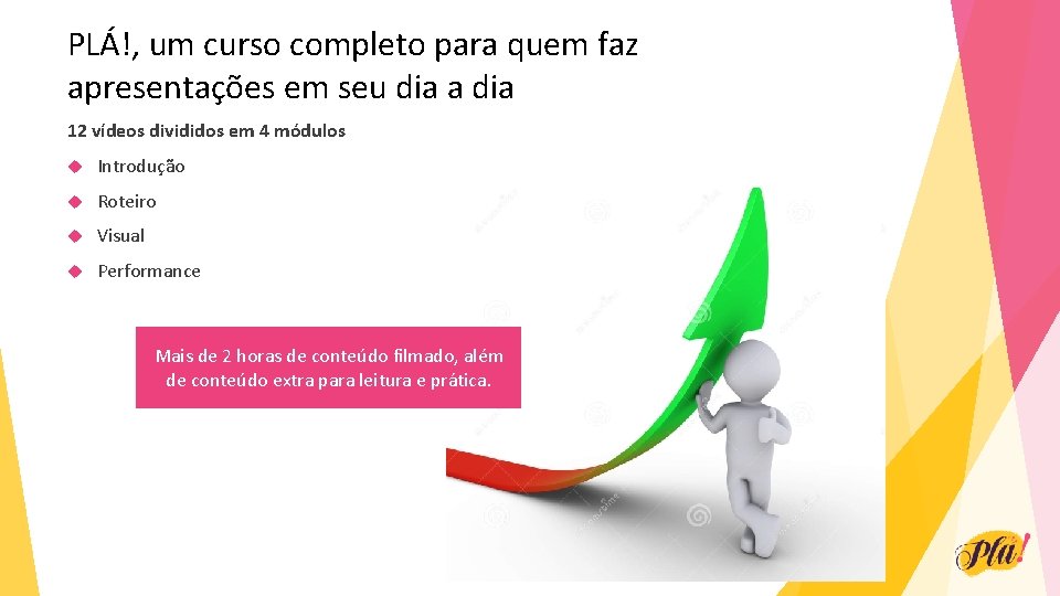 PLÁ!, um curso completo para quem faz apresentações em seu dia a dia 12