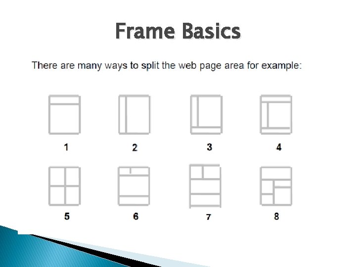 Frame Basics 