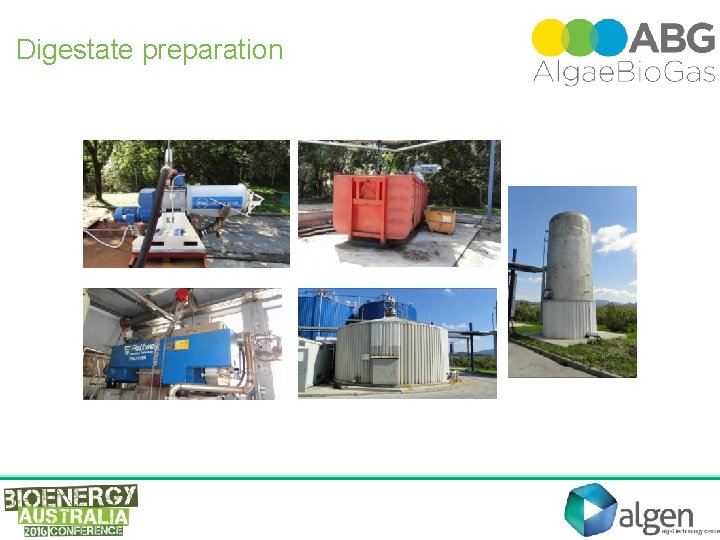 Digestate preparation 