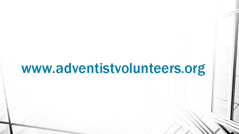 www. adventistvolunteers. org 