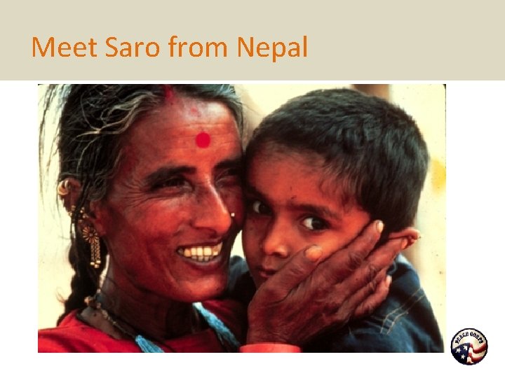 Meet Saro from Nepal 