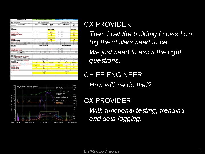 CX PROVIDER Then I bet the building knows how big the chillers need to