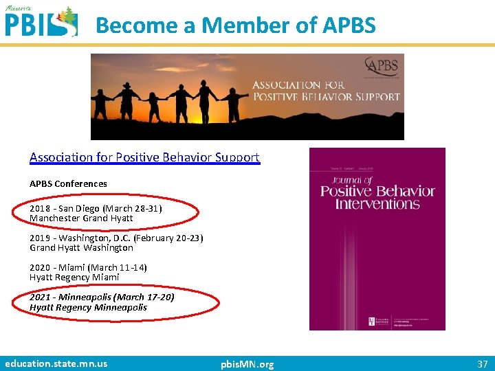 Become a Member of APBS Association for Positive Behavior Support APBS Conferences 2018 ‐