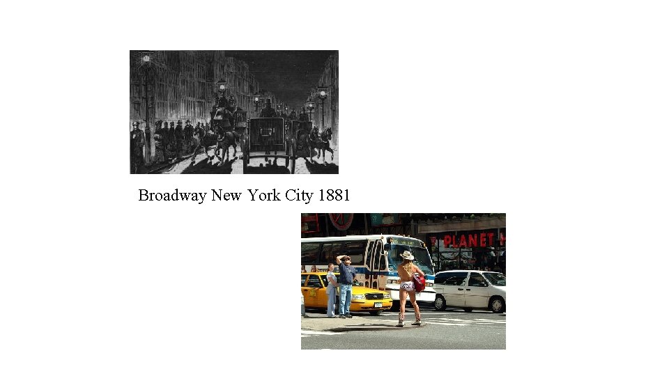 Broadway New York City 1881 
