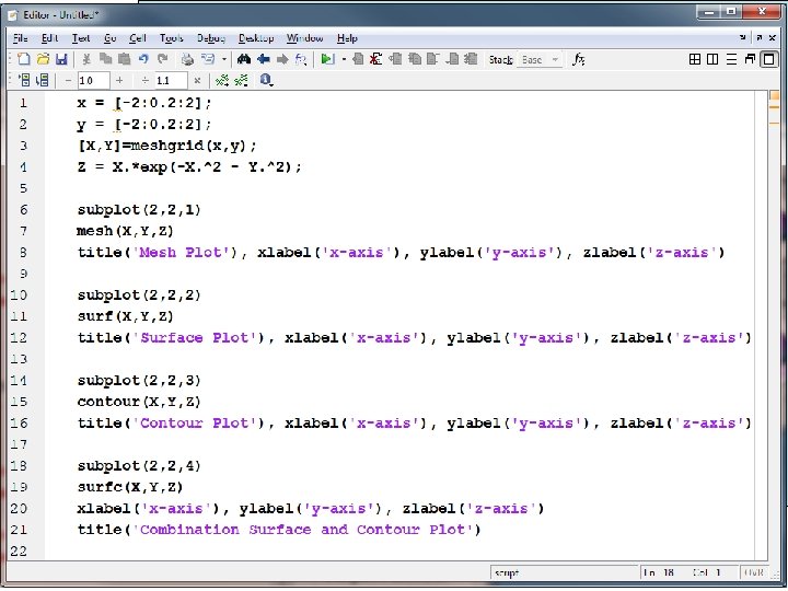 MATLAB for Engineers 3 E, by Holly Moore. © 2011 Pearson Education, Inc. ,