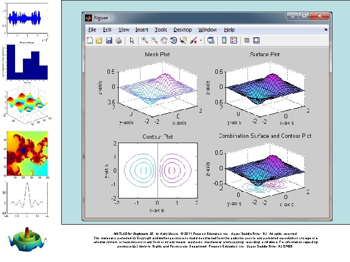 MATLAB for Engineers 3 E, by Holly Moore. © 2011 Pearson Education, Inc. ,