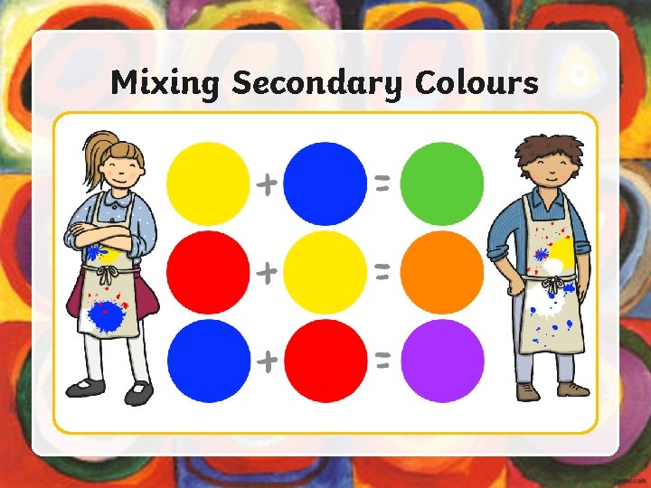 Mixing Secondary Colours 