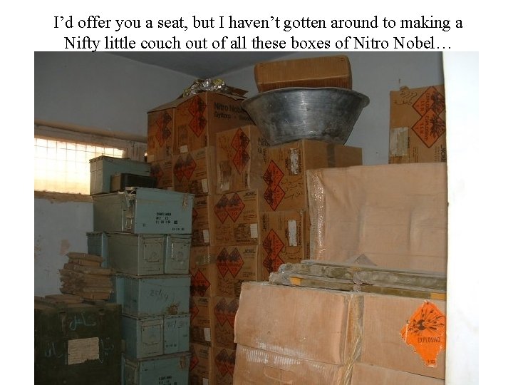 I’d offer you a seat, but I haven’t gotten around to making a Nifty