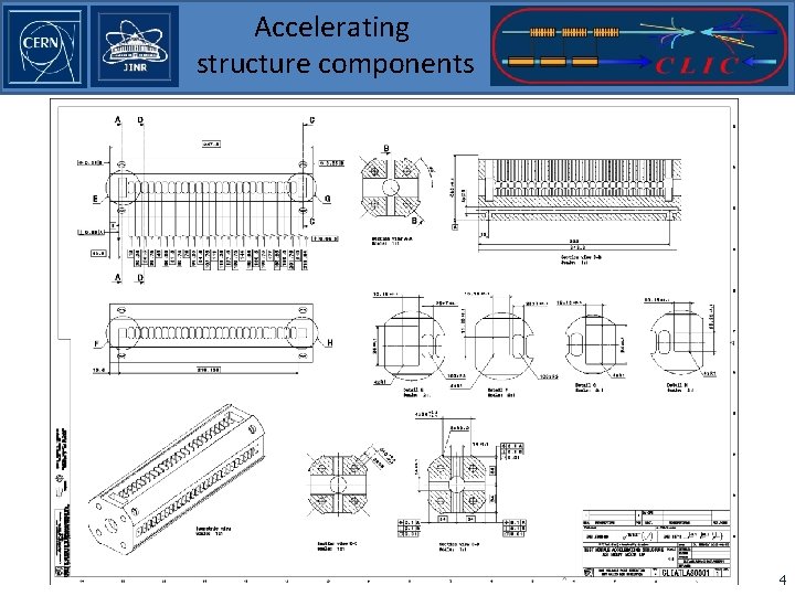 Accelerating structure components 4 