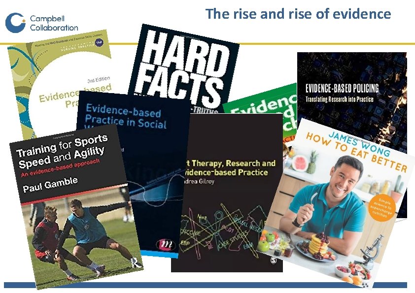 The rise and rise of evidence 