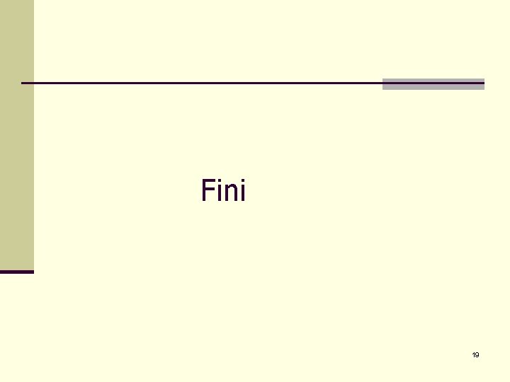 Fini 19 