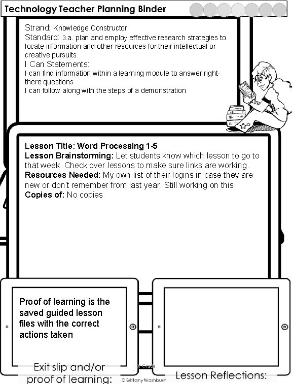 Strand: Knowledge Constructor Standard: 3. a. plan and employ effective research strategies to locate