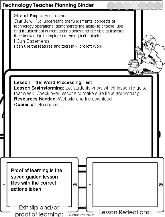 Strand: Empowered Learner Standard: 1. d. understand the fundamental concepts of technology operations, demonstrate