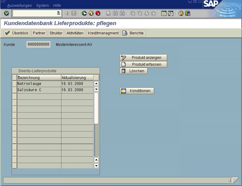 Produkte jw Thomas Mickley Datum Kundeninformationsdatenbank Seite 12 