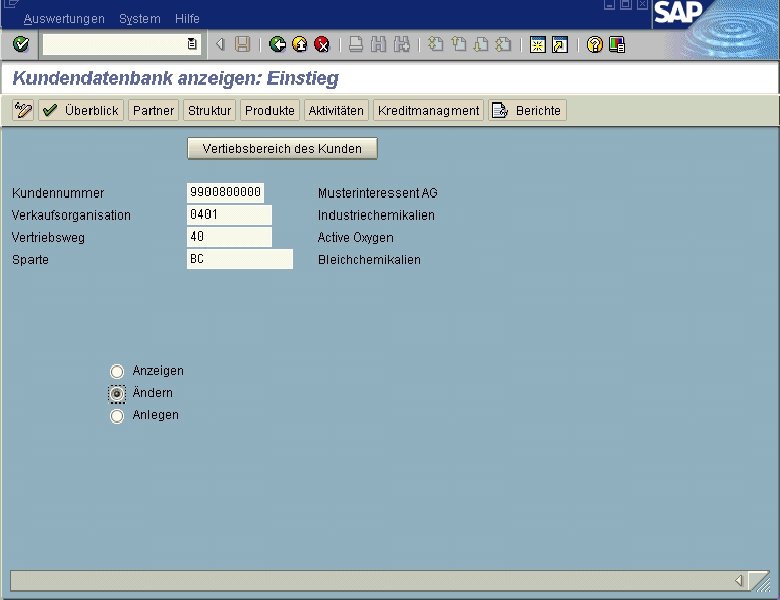 Einstieg in KDB jw Thomas Mickley Datum Kundeninformationsdatenbank Seite 5 