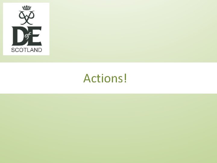 Actions! 