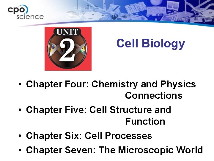 Cell Biology Chapter Four Chemistry and Physics Connections